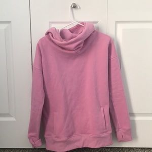 Zyia mauve oh so soft hoodie size medium